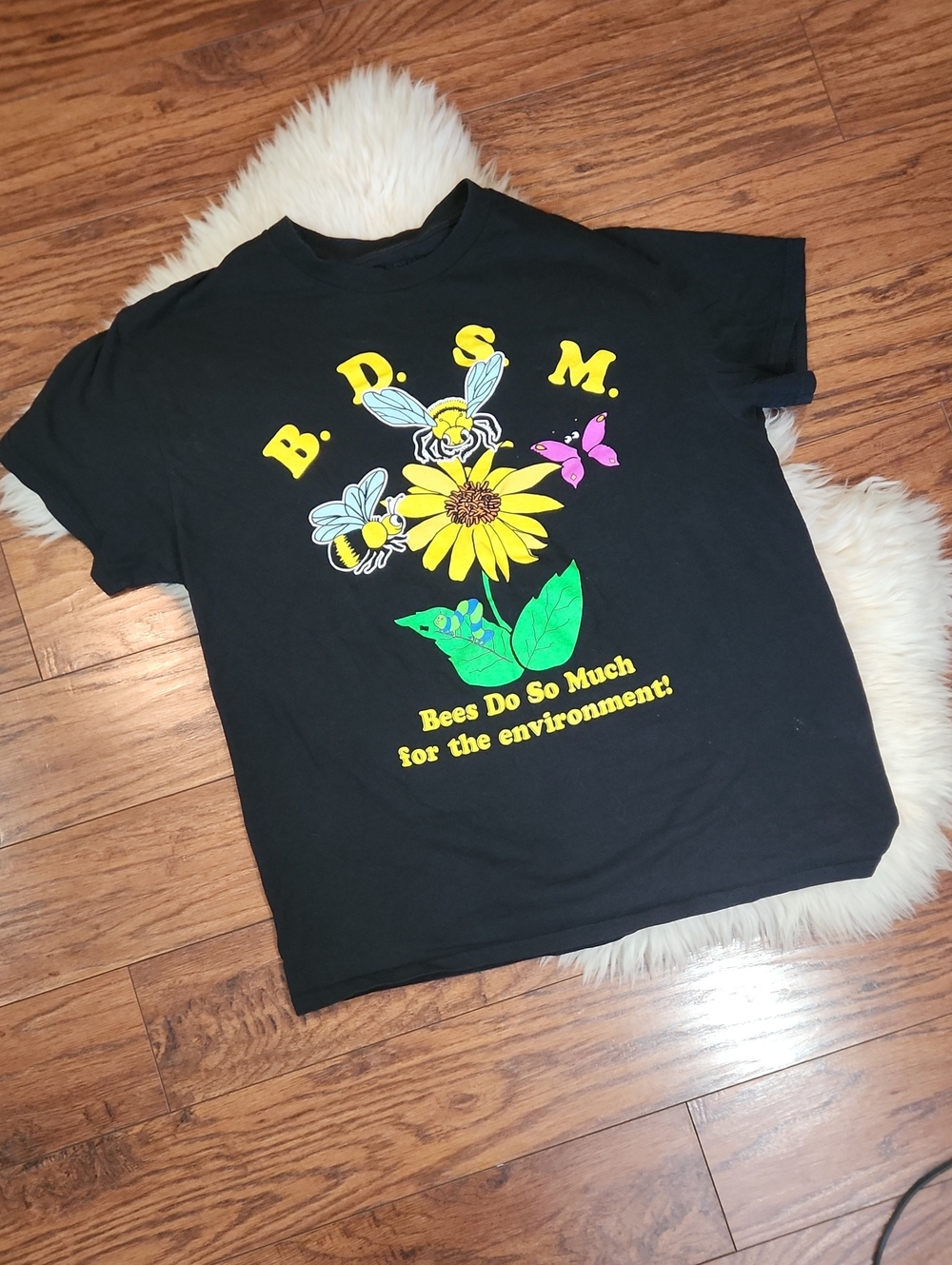 Goodshirts B.D.S.M Bee Cotton Tshirt